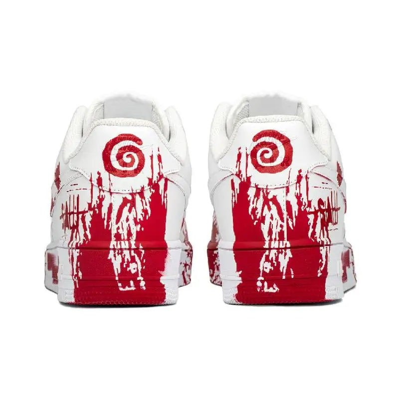 [Custom AF Chainsaw Horror]Nike Air Force 1 Anti-Slip And Wear-Resistant Lightweight Height Increasing Low-Top Skateboard Sho